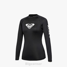 Carregar imagem no visualizador da galeria, ROXY Women&#39;s Long Sleeve Surf Shirt Women&#39;s Swimsuit Wetsuit Snug fit UPF 50+ Sun Protection Crew Neck(Not Shorts) A80003
